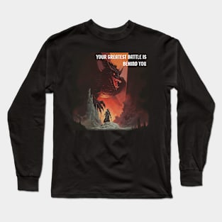 GREATEST BATTLE - DARK FANTASY ART STYLE Long Sleeve T-Shirt